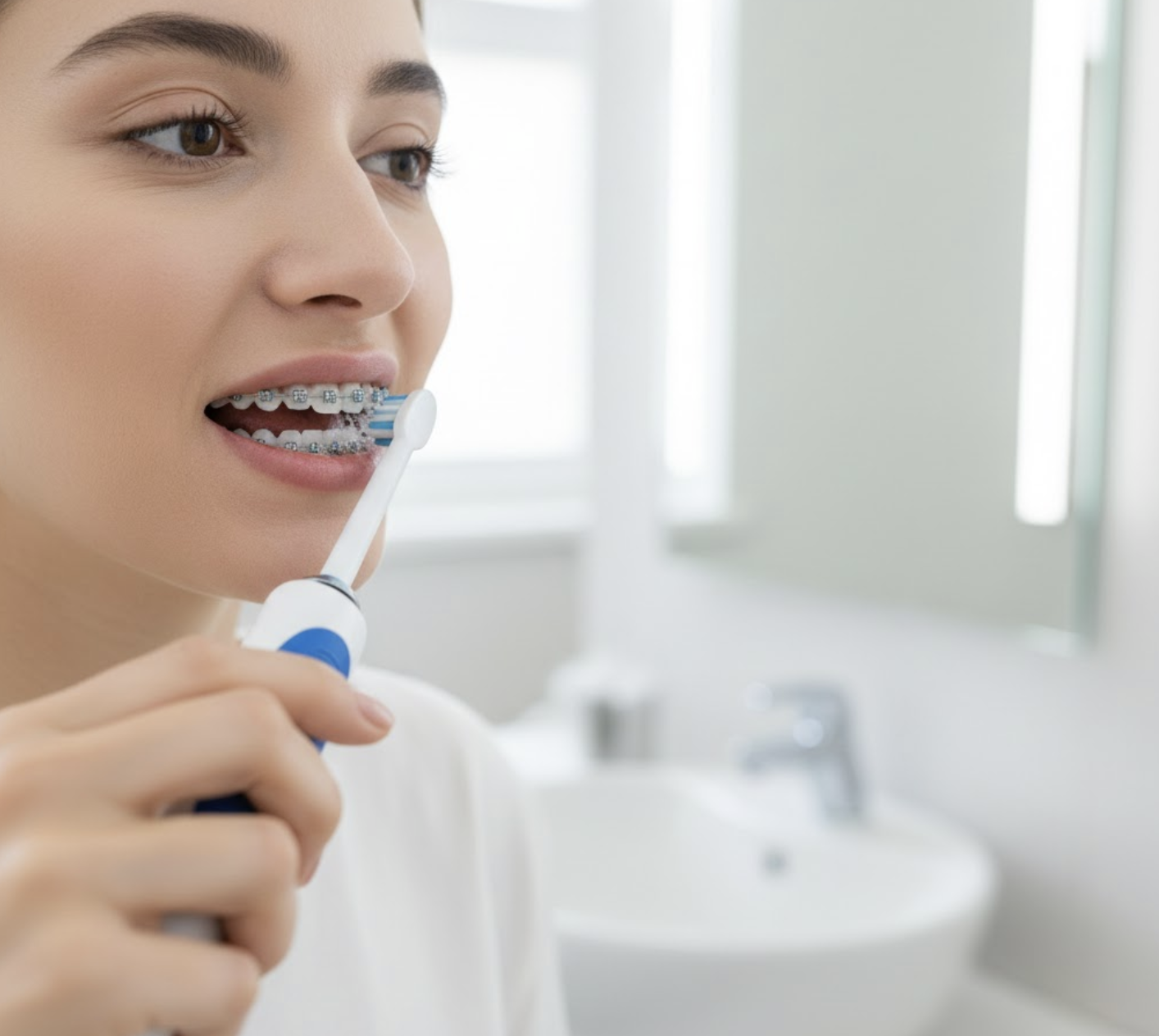 Técnica de cepillado con ortodoncia y brackets